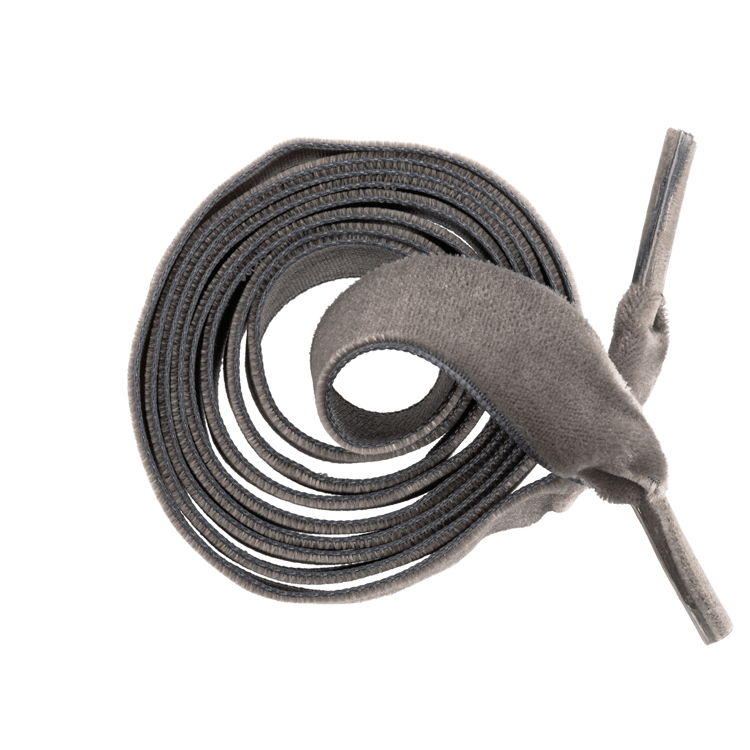 VELVET SHOE LACES GREY VELVET SHOE LACES GREY